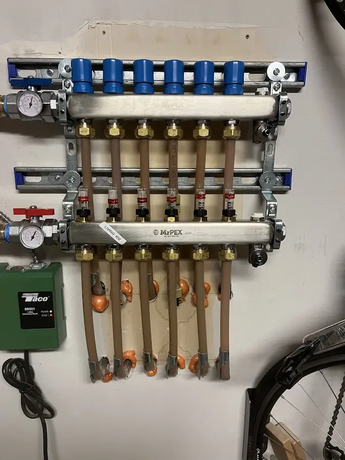 Plumber performing Leak Detection at a residential property in Montclair